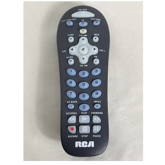 RCA RCR312WR Universal Remote Control – Tested & Clean – Works with TV/DVD/VCR - Picture 1 of 3